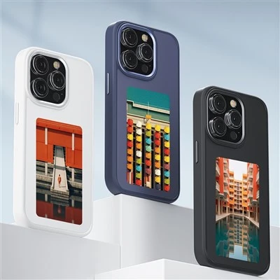 NFC rašalo ekrano telefono dėklas